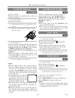 Preview for 20 page of SV2000 WV20D5 Owner'S Manual