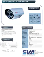 SVA CRR-1102 Specification Sheet preview