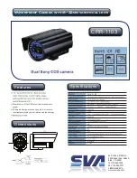 SVA CRR-1103 Specification Sheet preview