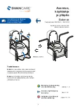 Preview for 7 page of SVAN CARE 10 101 - 10 110 Installation, User Manual And Reconditioning