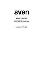 Предварительный просмотр 1 страницы Svan SVCA02EB Instruction Manual