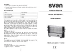 Svan SVTO06575V User Manual preview