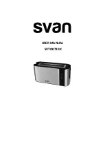 Svan SVTO0710X User Manual preview