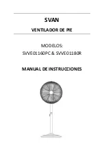 Preview for 1 page of Svan SVVE01160PC User Manual