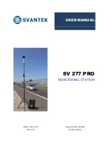 Svantek SV 277 PRO User Manual preview