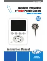 SVAT CV1002DVR Instruction Manual preview