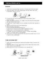 Preview for 5 page of SVAT UC1301 Instruction Manual