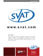 Preview for 20 page of SVAT UC1700 Instruction Manual