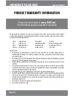 Preview for 2 page of SVAT VIS101-TX Instruction Manual