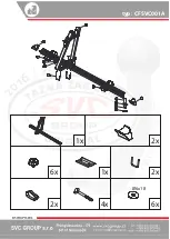 Предварительный просмотр 2 страницы SVC GROUP CFSVC001A Mounting Instructions