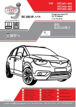 Предварительный просмотр 1 страницы SVC GROUP VTZ 001-465 Mounting Instructions