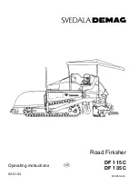 Svedala-Demag DF 115 C Operating Instructions Manual preview