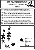 Svedbergs 90239 Quick Start Manual preview