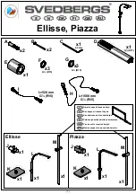 Предварительный просмотр 1 страницы Svedbergs Ellisse 96968 Quick Start Manual