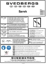 Предварительный просмотр 1 страницы Svedbergs Sarek 22x040 Manual