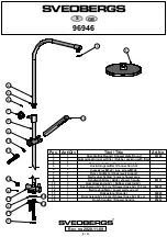 Предварительный просмотр 6 страницы Svedbergs Spika 96946 Quick Start Manual