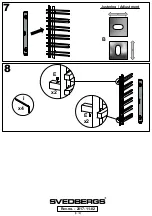 Предварительный просмотр 8 страницы Svedbergs Zaga 55011 Manual