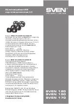 Preview for 18 page of Sven 120 Operation Manual