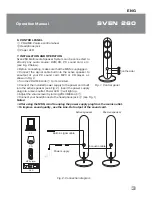 Предварительный просмотр 4 страницы Sven 260 Operation Manual