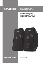 Предварительный просмотр 6 страницы Sven 335 Operation Manual