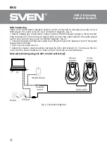 Предварительный просмотр 4 страницы Sven 370 User Manual