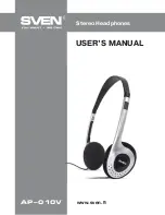 Sven AP-010V User Manual предпросмотр