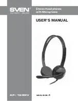 Sven AP-150MV User Manual preview