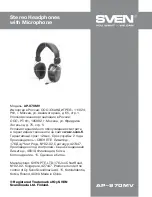 Preview for 4 page of Sven AP-270MV User Manual