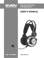 Sven AP-610MV User Manual preview