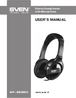 Sven AP-690MV User Manual preview