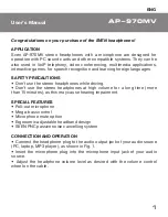 Preview for 2 page of Sven AP-870MV User Manual