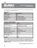 Preview for 5 page of Sven AP-B250MV User Manual