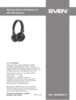 Preview for 6 page of Sven AP-B500MV User Manual