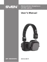 Preview for 1 page of Sven AP-B530MV User Manual