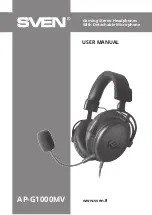 Sven AP-G1000MV User Manual preview