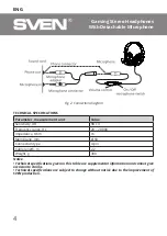 Предварительный просмотр 4 страницы Sven AP-G1000MV User Manual