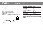 Preview for 4 page of Sven AP-G112MV User Manual