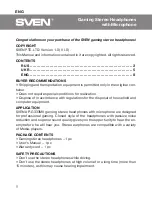 Preview for 8 page of Sven AP-G333MV User Manual