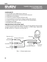 Предварительный просмотр 6 страницы Sven AP-U880MV User Manual