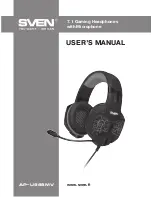 Предварительный просмотр 1 страницы Sven AP-U988MV User Manual