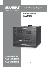 Preview for 15 page of Sven AVR-1000 LCD Operation Manual