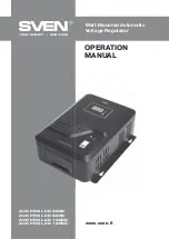 Preview for 15 page of Sven AVR PRO LCD 10000 Operation Manual