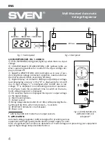 Preview for 4 page of Sven AVR SLIM-1000 LCD User Manual