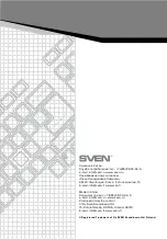 Preview for 8 page of Sven Base 305 сombo Instructions Manual