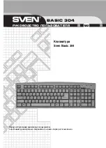 Sven Basic 304 Operation Manual preview