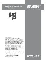 Preview for 7 page of Sven C77-22 User Manual