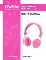 Sven CD BLONDE User Manual preview
