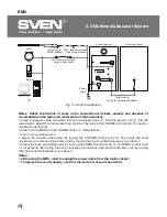 Предварительный просмотр 5 страницы Sven CF-15 Operation Manual