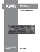 Sven Challenge 9500 User Manual preview