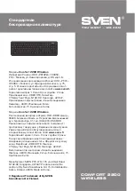 Preview for 16 page of Sven Comfort 2200 User Manual